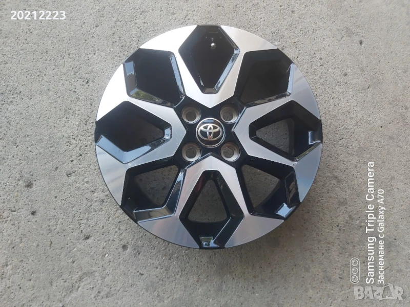 1 брой алуминиева джанта за Toyota Aygo 15, снимка 1