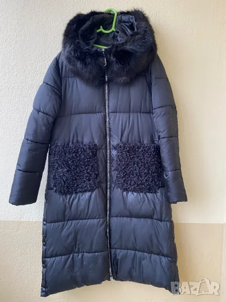 Дълго зимно яке пухенка - М, снимка 1