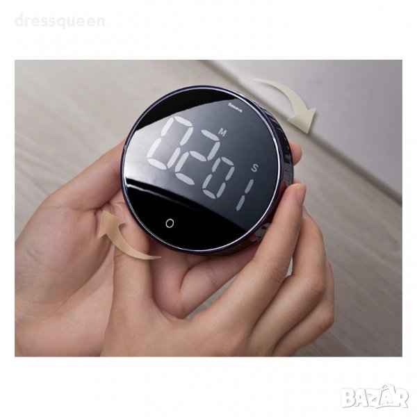 3727 Кухненски таймер с магнит-електронен , снимка 1