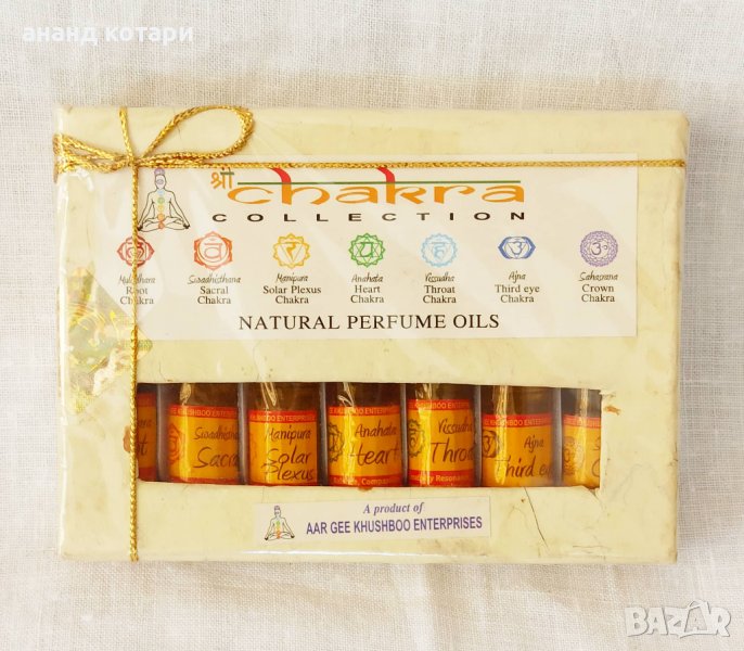 Подаръчен комплект Chakra Natural Pеrfume Oil, снимка 1