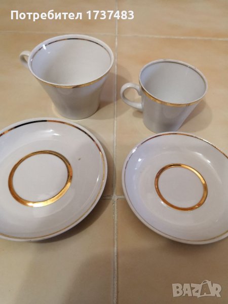 Чаши чай и кафе руски, снимка 1