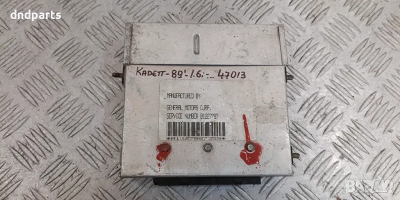 Компютър Opel Kadett 1.6i 1989г. 01227887, снимка 1