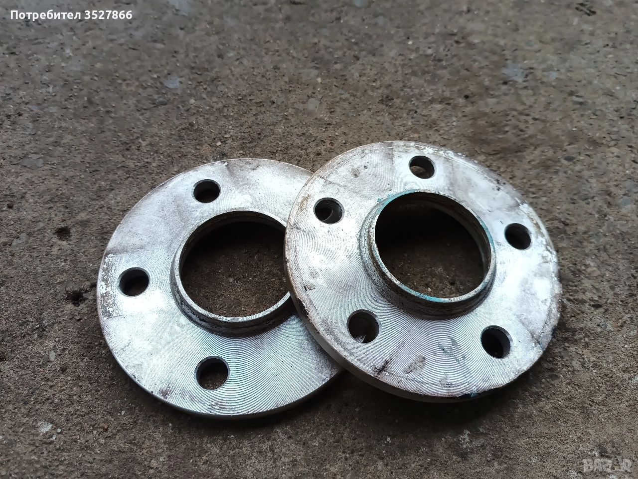 Фланци 5x112 10мм, снимка 1