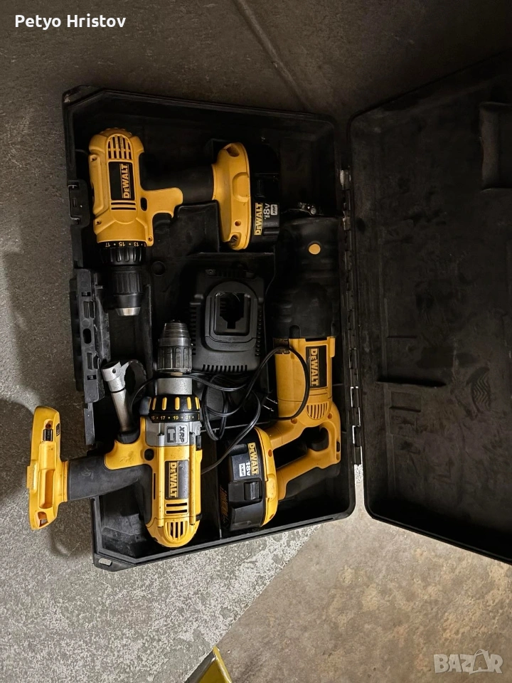 Инструменти DeWalt 2бр винтовера и саблен трион , снимка 1