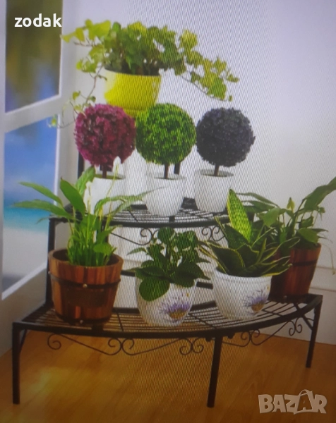 ъглов цветарник, снимка 1