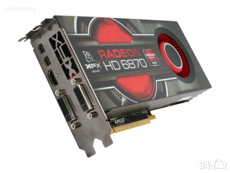 Видеокарта XFX Radeon HD 6870 1GB 256bit DDR5, снимка 1