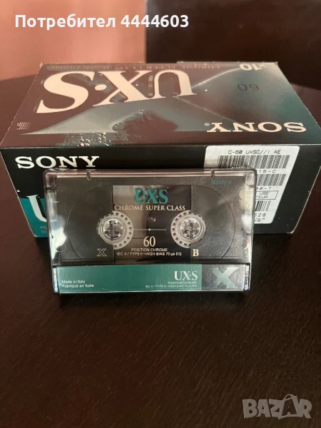Sony UX•S chrome  super class 60, снимка 1
