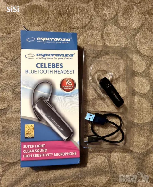 Нова Bluetooth/Блутут слушалка, снимка 1