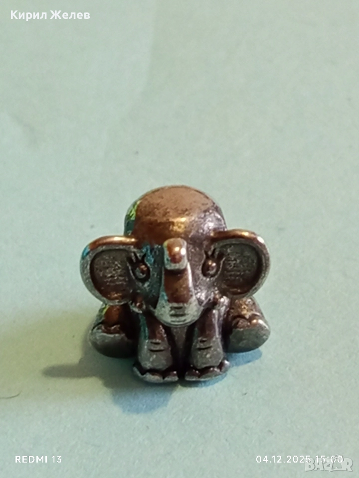 Сребърно мънисто слон PANDORA уникат майсторска изработка 50902, снимка 1
