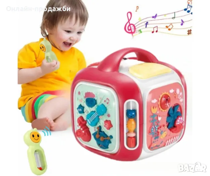 Мултифункционален музикален куб, снимка 1