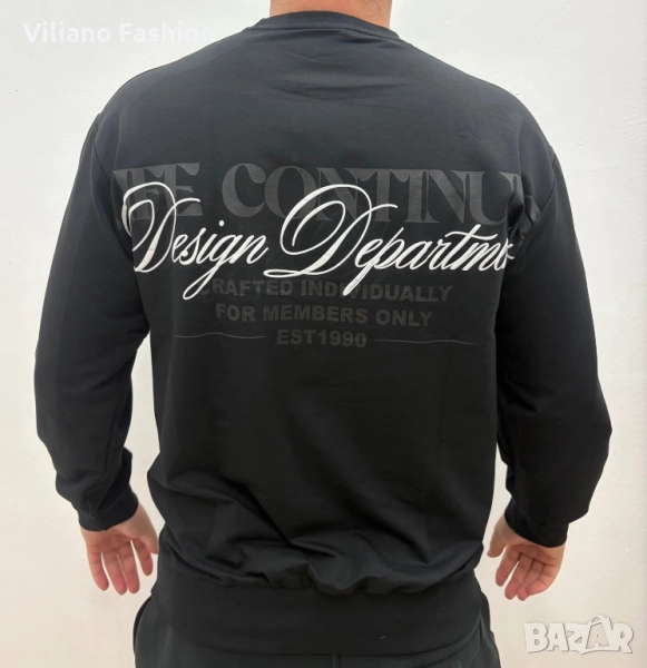 Мъжка блуза с Щампа, снимка 1