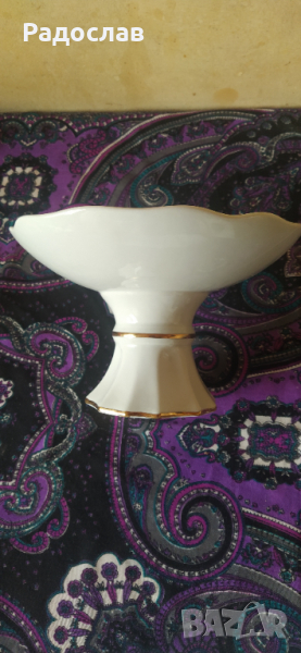 стара порцеланова фруктиера , снимка 1