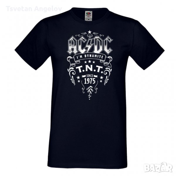 Мъжка тениска AC DC 5, снимка 1