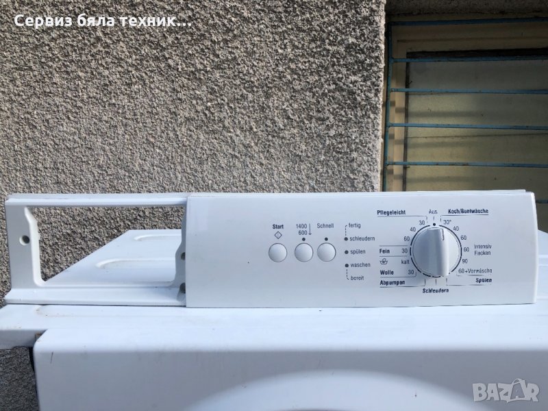 Продавам перфектна управляваща платка с предният панел за пералня Bosch Classixx 5, снимка 1