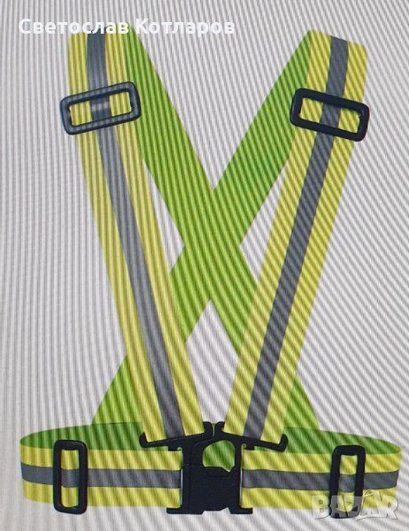 светлоотразителни тиранти жилетка , снимка 1