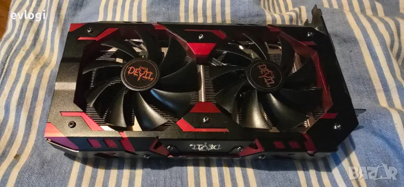 Red Devil Radeon RX 580 8GB/GeForce GTX 660, снимка 1