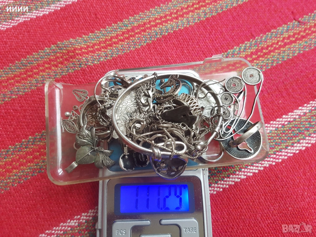 Сребро проба 925 материал 111гр, снимка 1