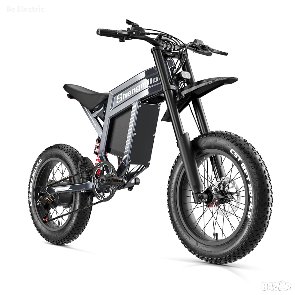 НОВО!!! Електрически Кросов Велосипед Shengmilo S900 1500W 60V/30Ah, снимка 1