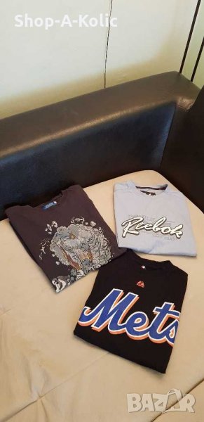  MAJESTIC METS David Wright #5 & ADIDAS STAR WARS SUPERSTAR & REEBOK Crewneck T-Shirts, снимка 1