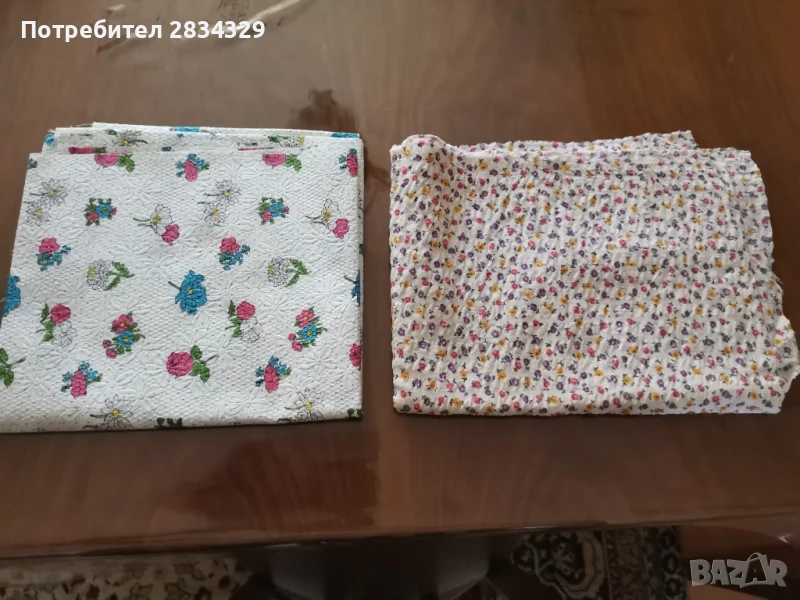 изгодно и евтино памучни платове от соца - 3лв, снимка 1