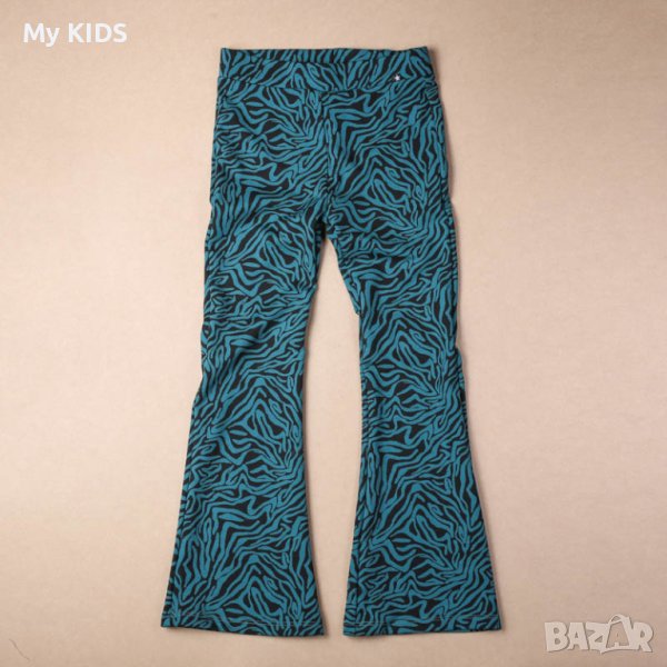 панталон/клин чарлстон/разкроен/flare fit на шарки 116 6-7 122 7-8 128 8-9 134 140 146 152 170, снимка 1