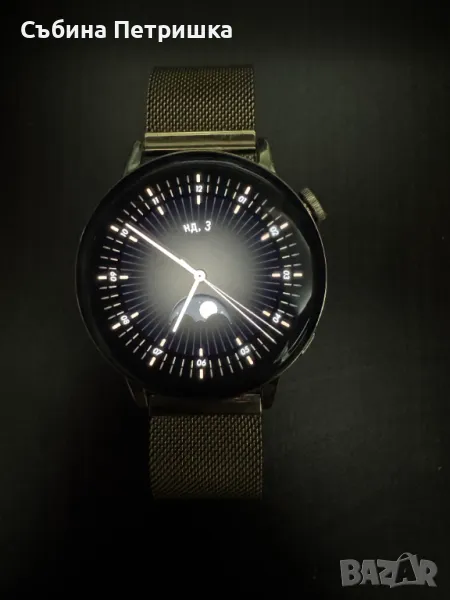 Смарт часовник Huawei - GT 3, 42mm, 1.32", златист, снимка 1