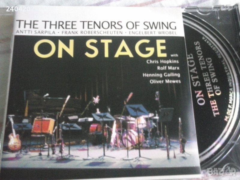 Antti Sarpila - The Three Tenors of Swing оригинален диск, снимка 1