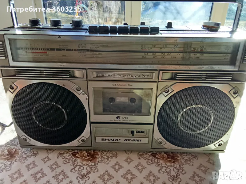 Касетофон ШАРП 6161, снимка 1