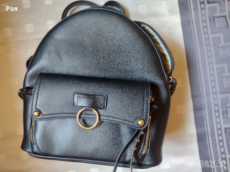 Черна дамска раница Saint Sulpice, снимка 1