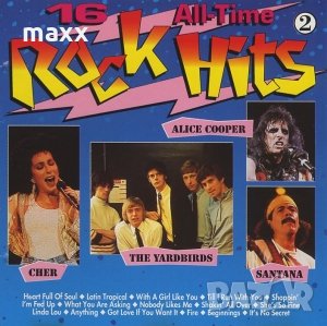 CD диск 16 All-Time Rock Hits 2, 1992, снимка 1