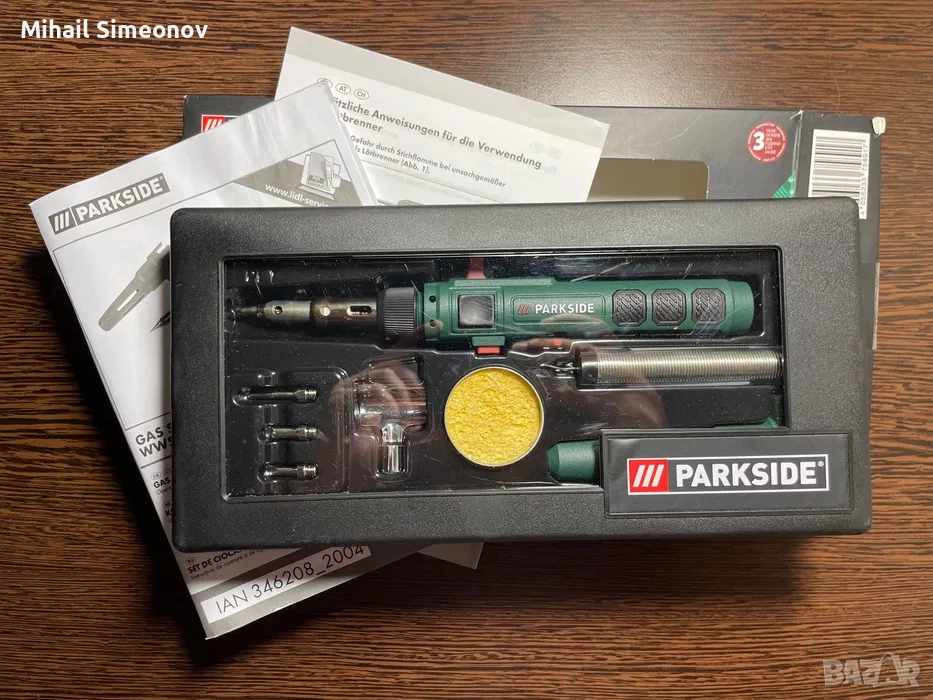 Газов поялник Parkside, снимка 1