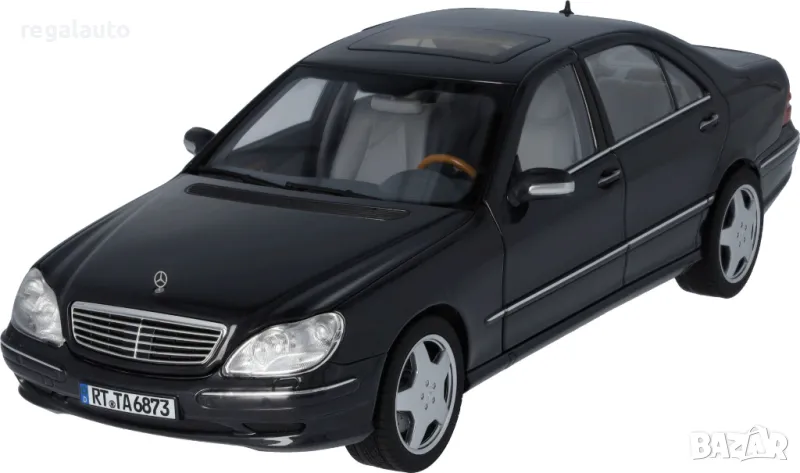 B66040686,умален модел die-cast Mercedes-Benz S 55 AMG,V220 (1999-2002),1:18, снимка 1