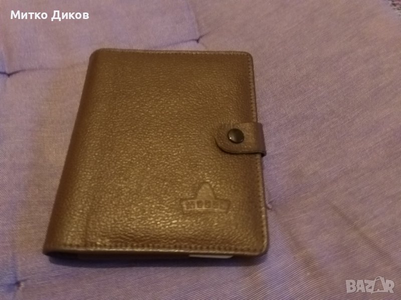 Калъвче за два броя карти ново естествена кожа марково на Модул, снимка 1