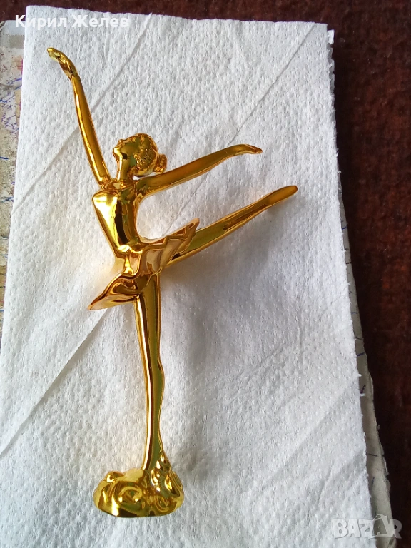 Статуетка фигурка на балерина 52768, снимка 1