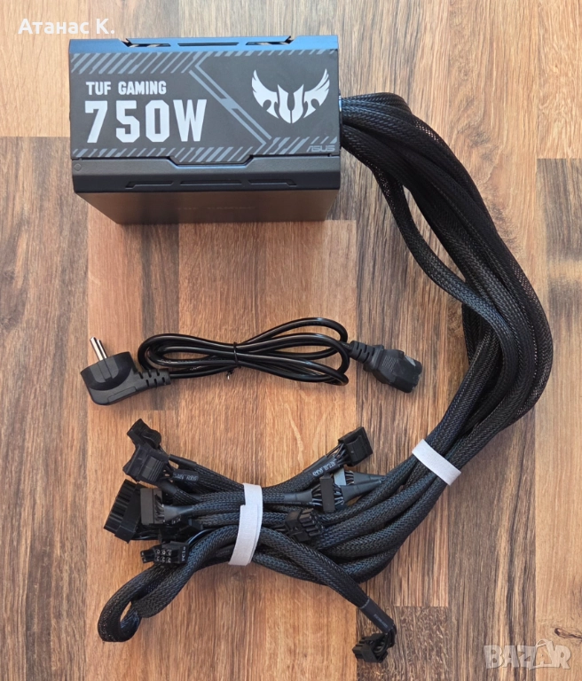 Захранване: ASUS TUF Gaming 750W - 80 Plus Bronze, снимка 1
