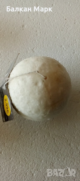 ✨ Френска бутикова Коледна свещ –снежна топка 10 см ✨, снимка 1