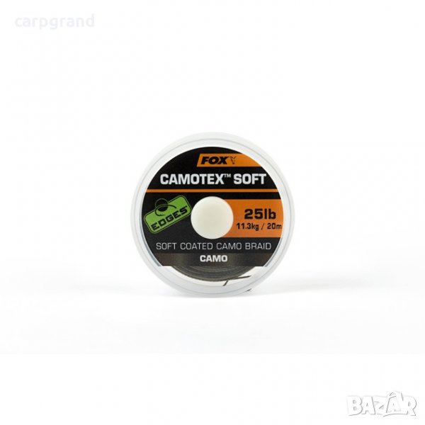 Повод със силиконово покритие FOX EDGES Camotex Soft 20м., снимка 1
