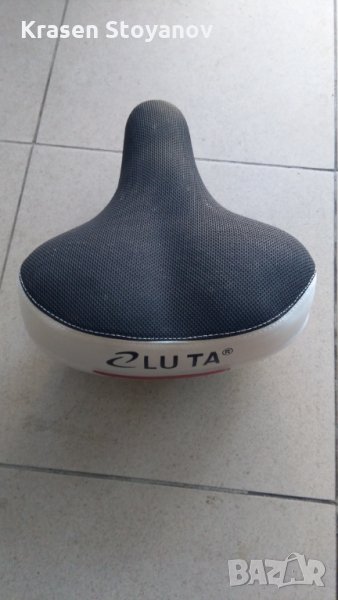 Седалка за велосипед със светлоотразителна лента, снимка 1