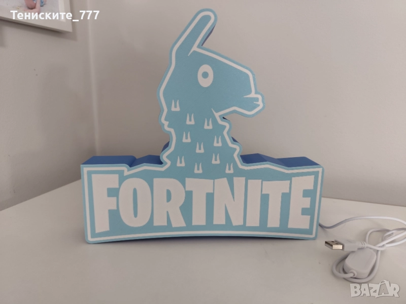 3д лампа Fortnite lama, снимка 1