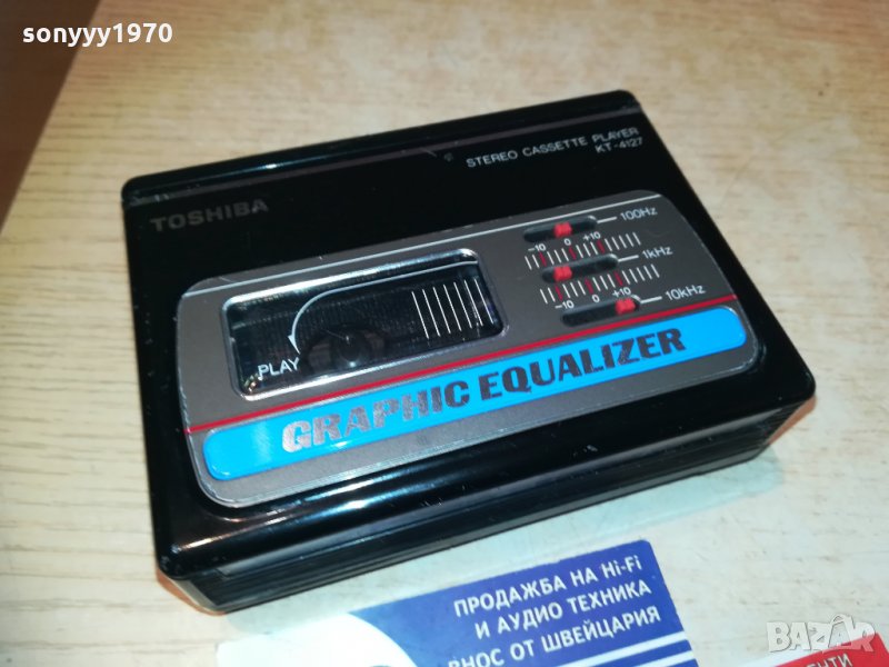toshiba kt-4127-walkman-made in japan, снимка 1