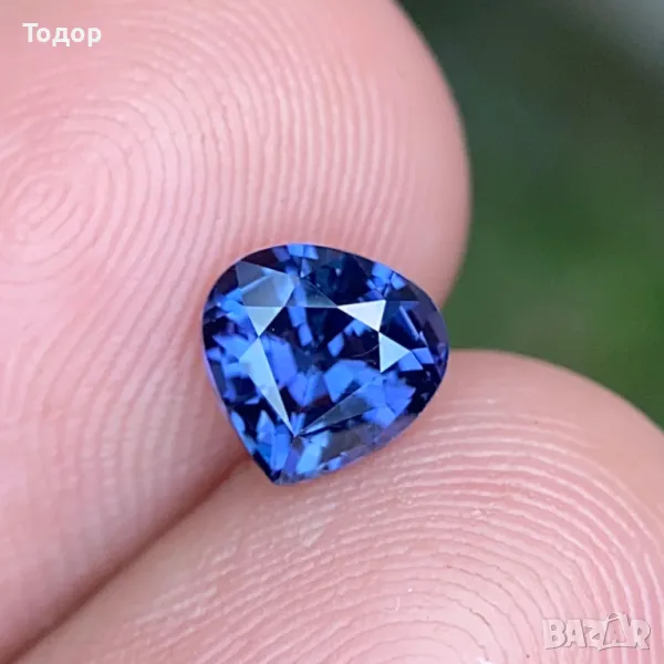 Син Шпинел 1.14 карата, снимка 1