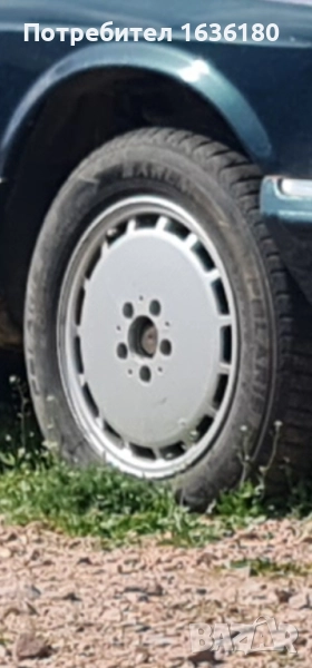 Джанти с гуми за Mercedes W140 7.5Jx16 ET51, снимка 1