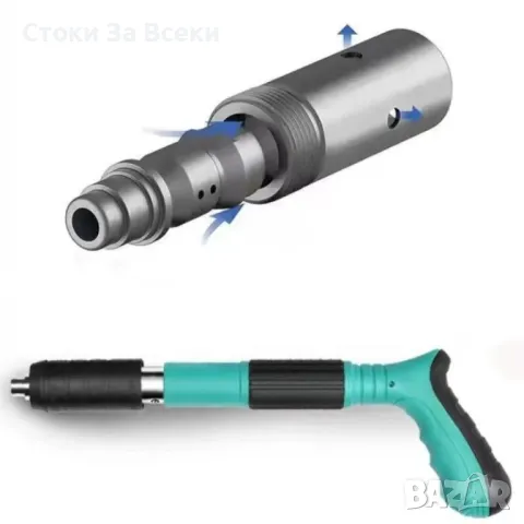 Ръчен пистолет за стоманени пирони пистолет за нитове инструмент за бетонна стена, снимка 3 - Други инструменти - 49422842