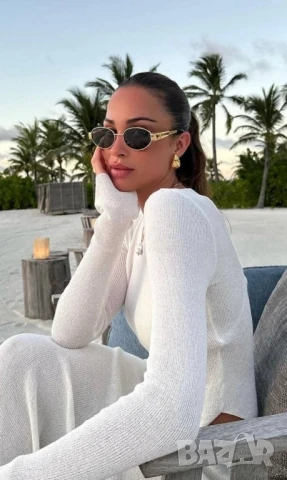 очила с черен обикновен калъф celine miu miu , снимка 6 - Слънчеви и диоптрични очила - 50901722