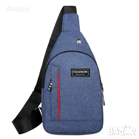 5852 Малка спортна чанта за през рамо мини раница с отвор за кабел, снимка 7 - Раници - 49944429