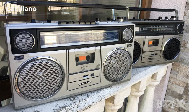SANYO M-9940K-SILVER-Оригинален японски радиокасетофон., снимка 10 - Радиокасетофони, транзистори - 55929273