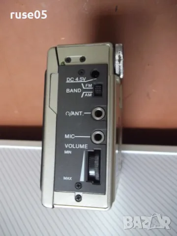 Уокмен репортерски "electronic CR5080 - R-1008AF", снимка 5 - Радиокасетофони, транзистори - 50381773