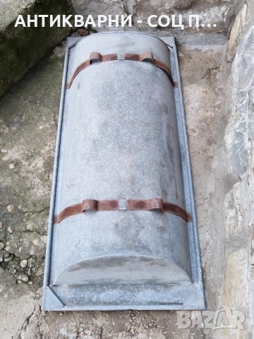 Старо Соц Подцинковано Корито / 4 кг. , снимка 7 - Антикварни и старинни предмети - 52394009