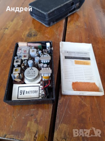 Старо радио,радиоприемник Mitsubishi, снимка 7 - Други ценни предмети - 32137016