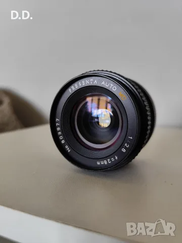 Обективи Canon FD - 50mm F1.8 / 28mm F2.8 / 200mm F3.3, снимка 7 - Обективи и филтри - 55802258